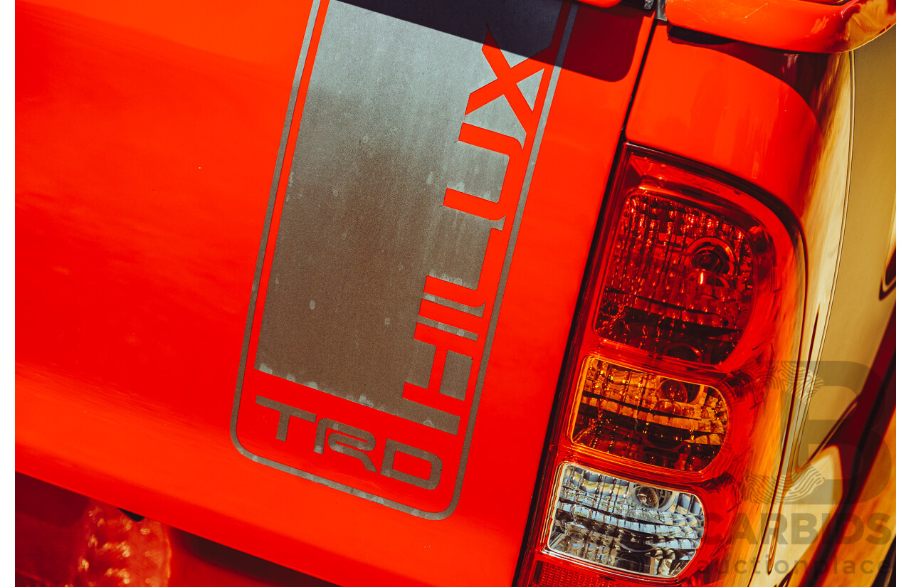 7/2008 Toyota TRD Hilux 4000SL Build No.350 (4x4) GGN25R 4d Dual Cab P/Up Super Red Supercharged V6 4.0L