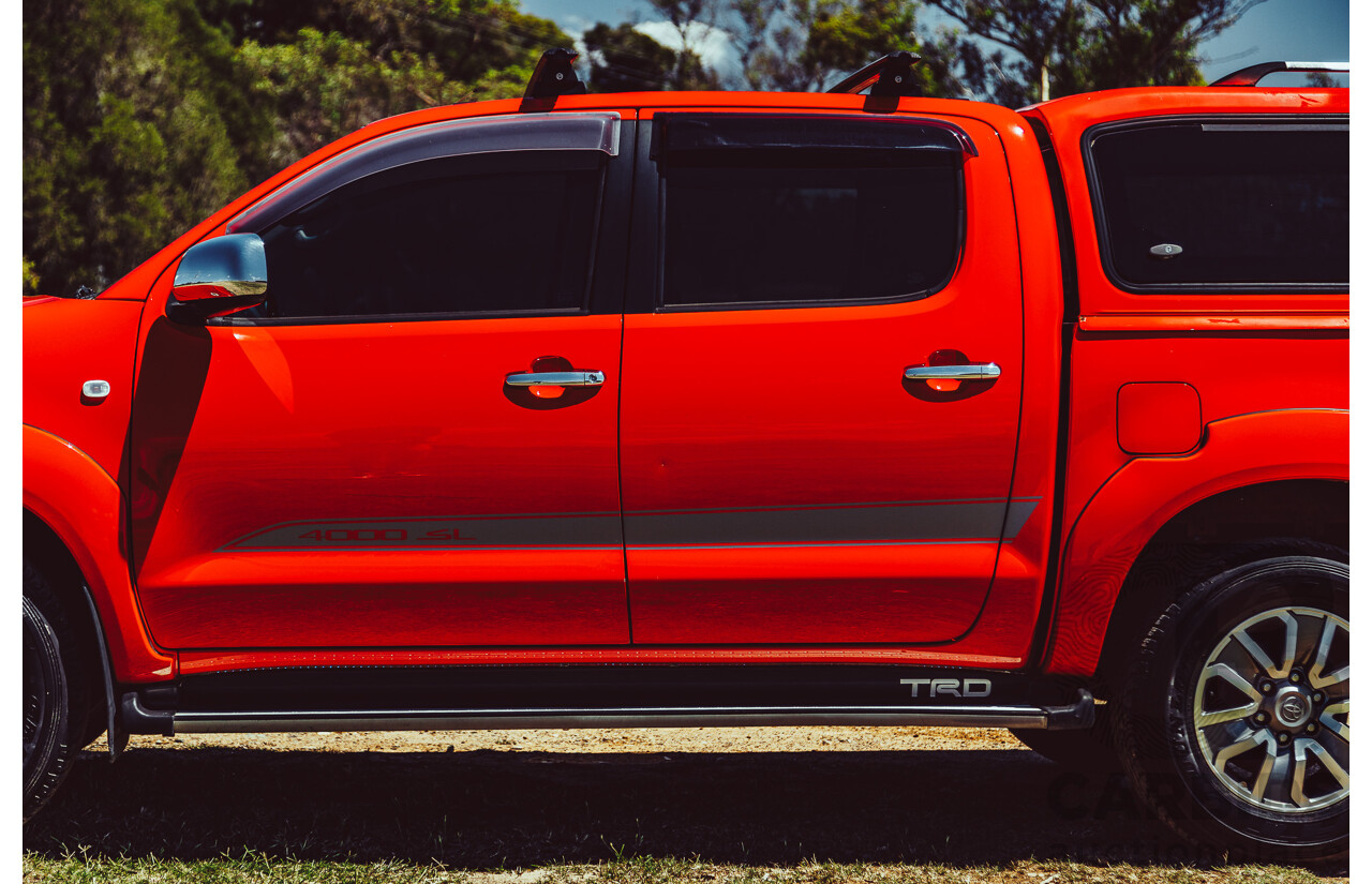 7/2008 Toyota TRD Hilux 4000SL Build No.350 (4x4) GGN25R 4d Dual Cab P/Up Super Red Supercharged V6 4.0L