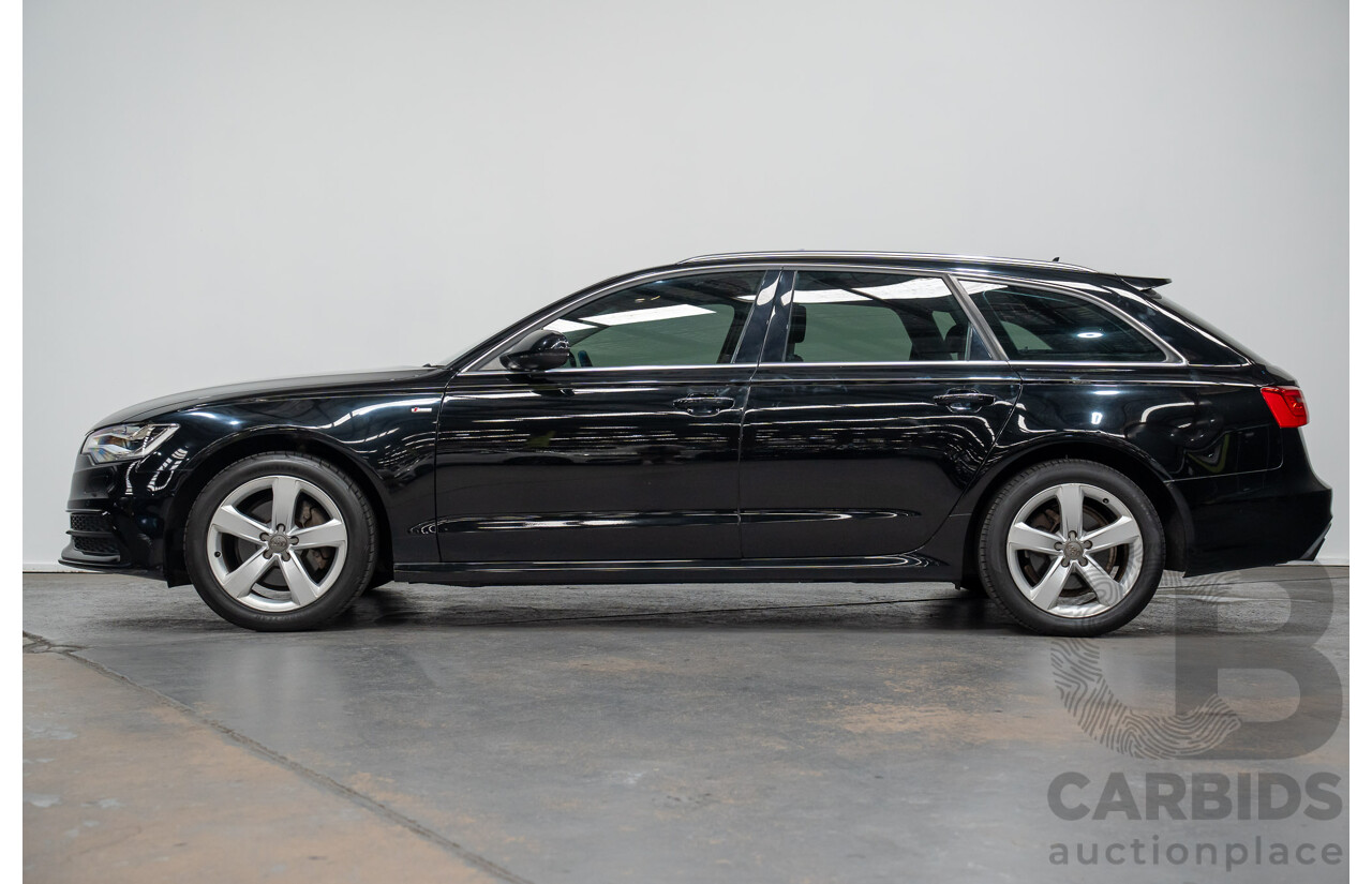 11/2014 Audi A6 2.0 TFSI Avant 4GL MY14 4d Wagon Brilliant Black Turbo 2.0L