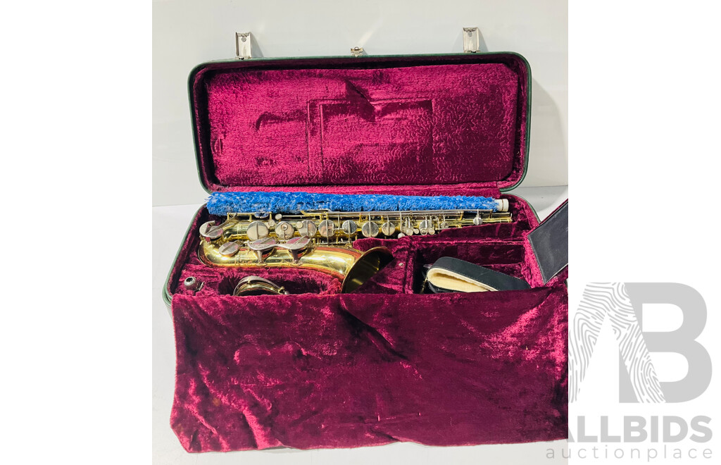 Saxophone in Hard Carry Case