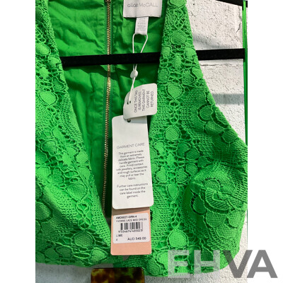ALICE McCALL Yvonne Lace Midi Dress Size 4
