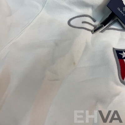 GANT White Shield Hoodie Size L/XL & EMPORIO ARMANI Pants Size XXL - Lot of 3