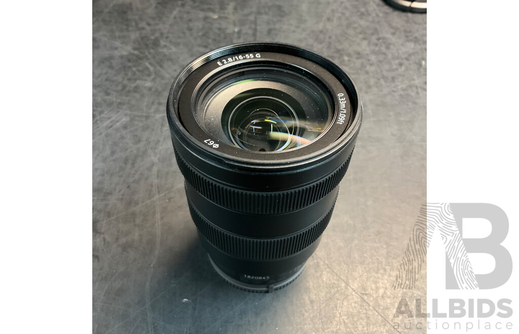 SONY E 16-55mm F2.8 G for E- Mount - ORP$1,849