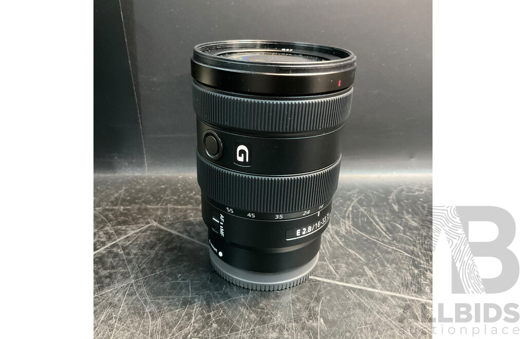 SONY E 16-55mm F2.8 G for E- Mount - ORP$1,849