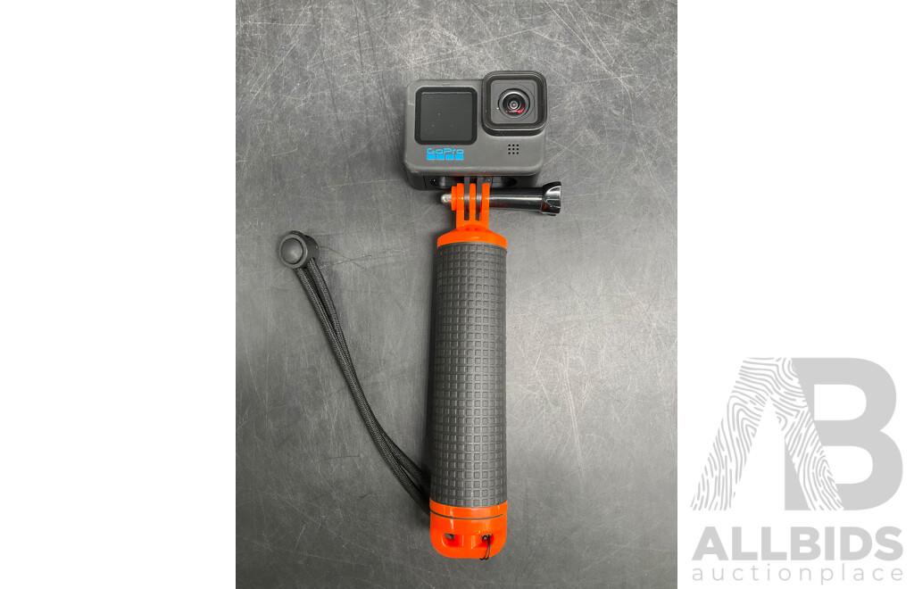 GoPro 10 Black with Hand Grip Handle