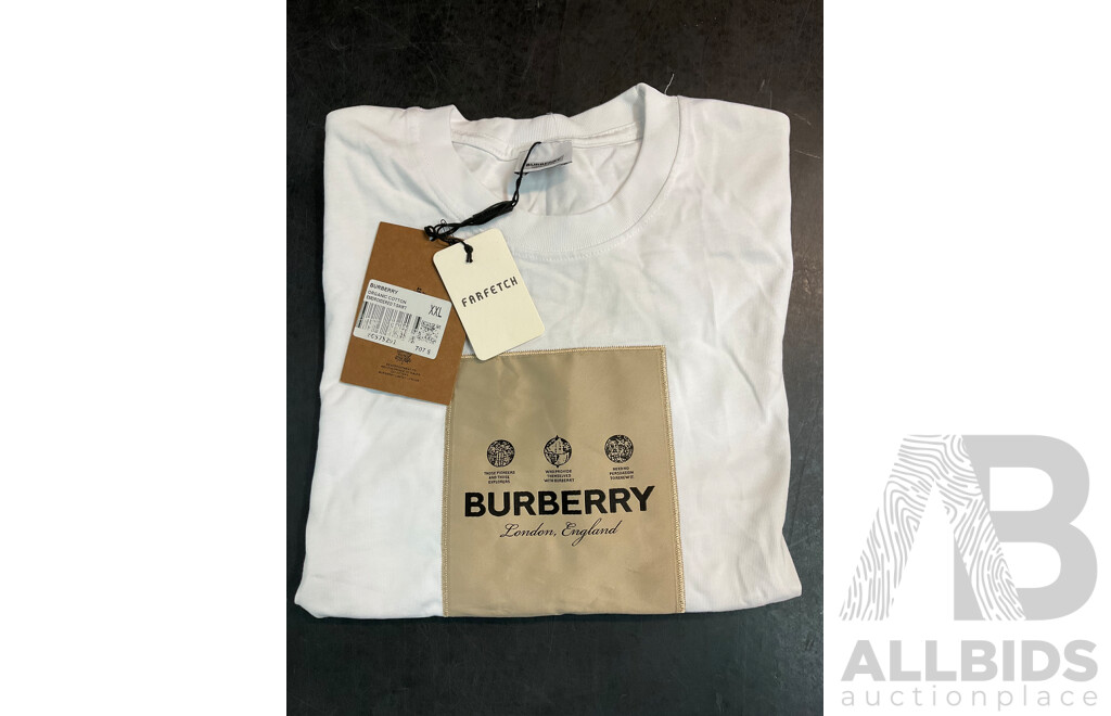 BURBERRY Crewneck T-shirt Size XXL