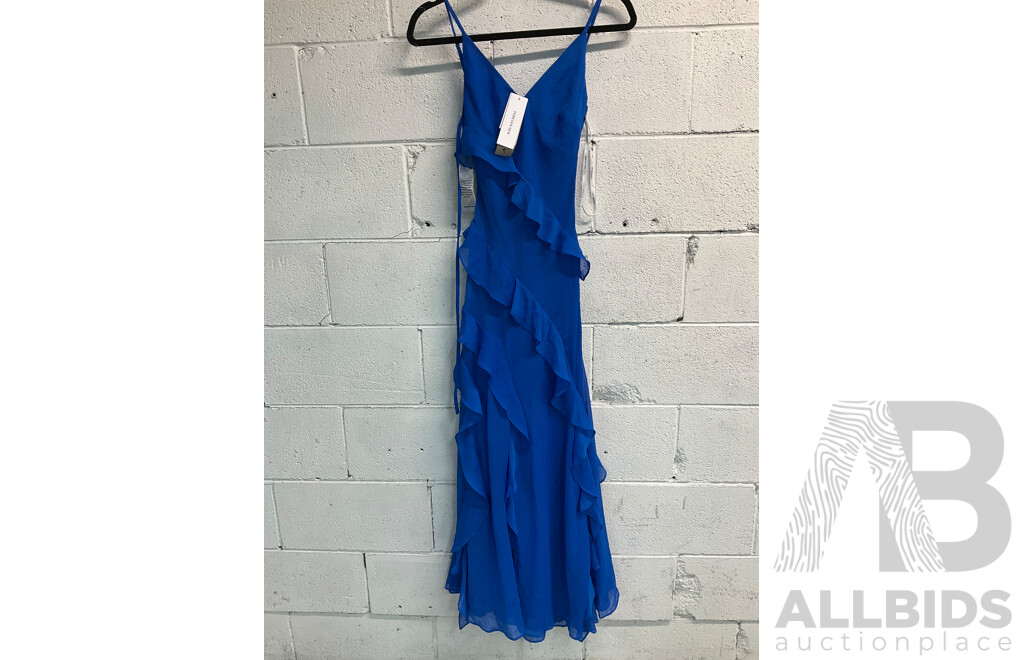 FOREVER NEW Size 6 Poppy Ruffle Gown Dress