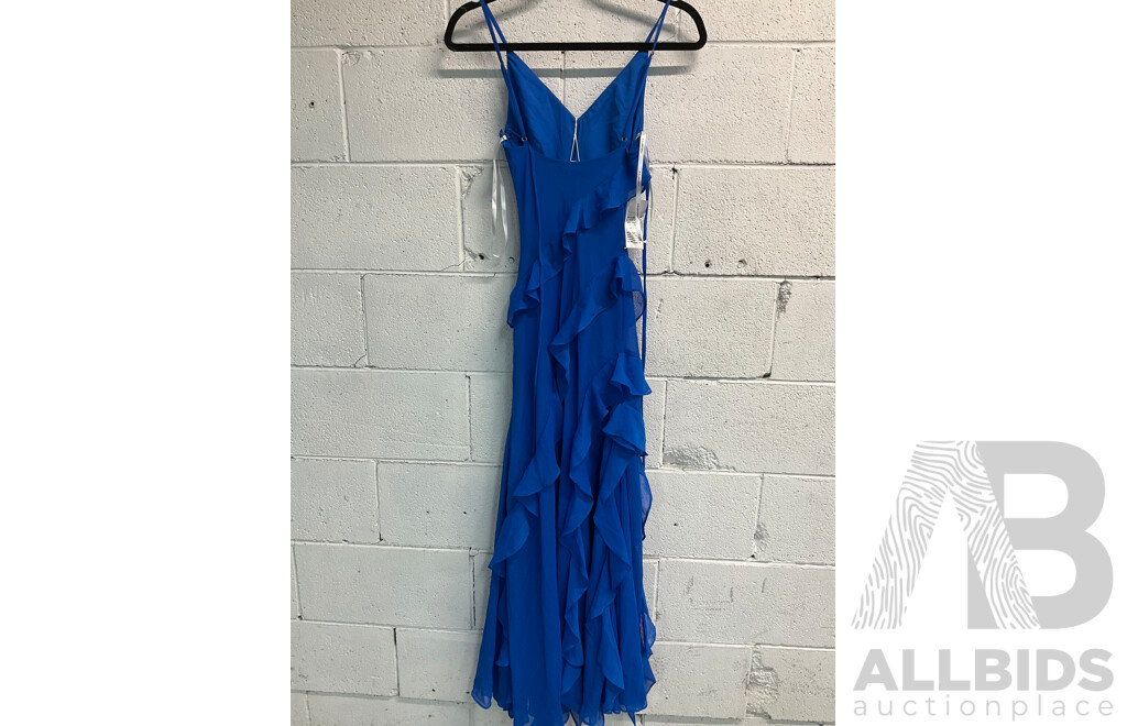 FOREVER NEW Size 6 Poppy Ruffle Gown Dress