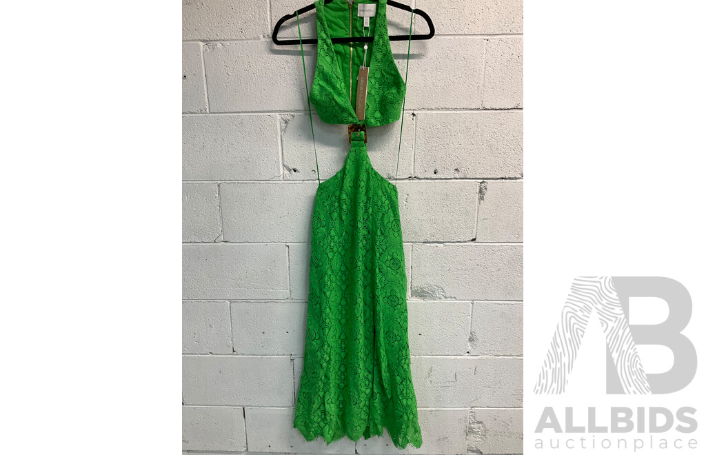 ALICE McCALL Yvonne Lace Midi Dress Size 4