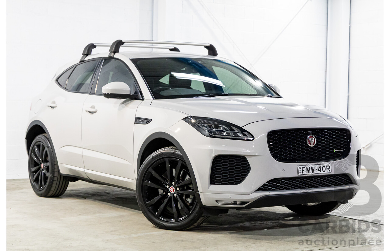 06/2019 Jaguar E-Pace P200 R-Dynamic S (147kW - AWD) X540 MY19 4D Wagon Borasco Grey Turbo 2.0L