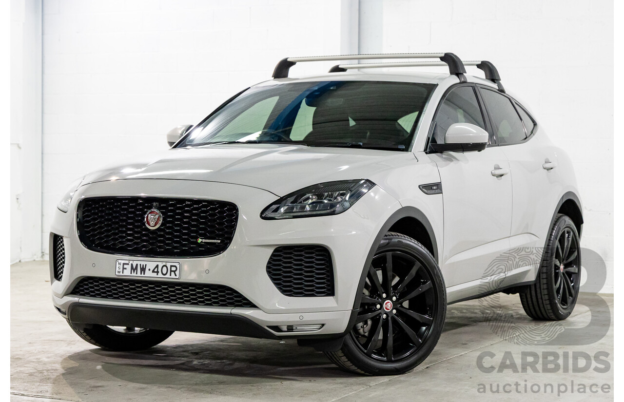 06/2019 Jaguar E-Pace P200 R-Dynamic S (147kW - AWD) X540 MY19 4D Wagon Borasco Grey Turbo 2.0L