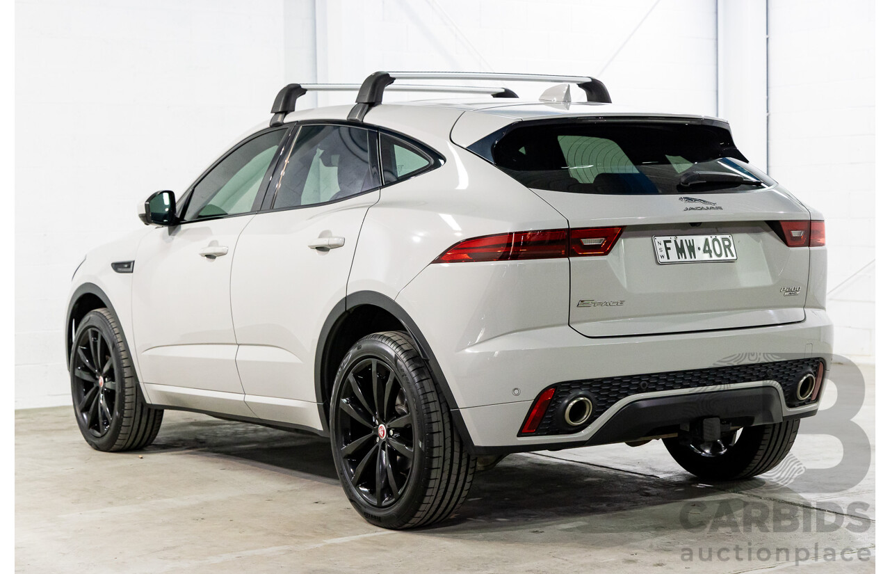 06/2019 Jaguar E-Pace P200 R-Dynamic S (147kW - AWD) X540 MY19 4D Wagon Borasco Grey Turbo 2.0L