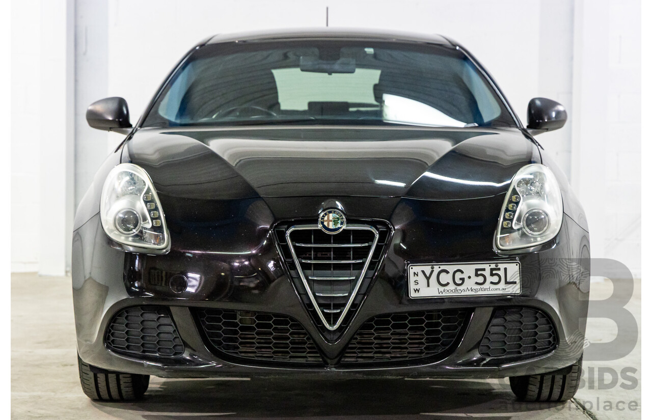 6/2014 Alfa Romeo Giulietta Progression 1.4 5d Hatchback Etna Black Metallic Turbo 1.4L