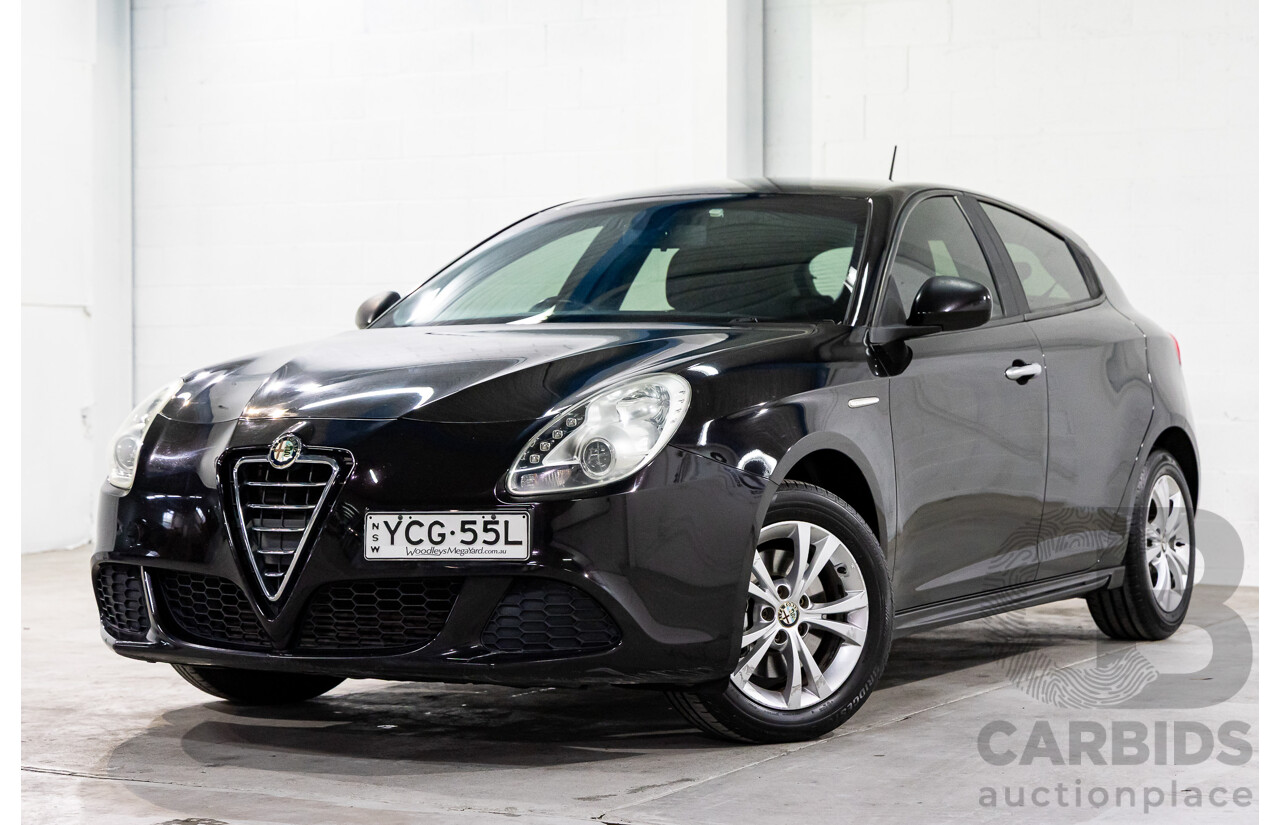 6/2014 Alfa Romeo Giulietta Progression 1.4 5d Hatchback Etna Black Metallic Turbo 1.4L