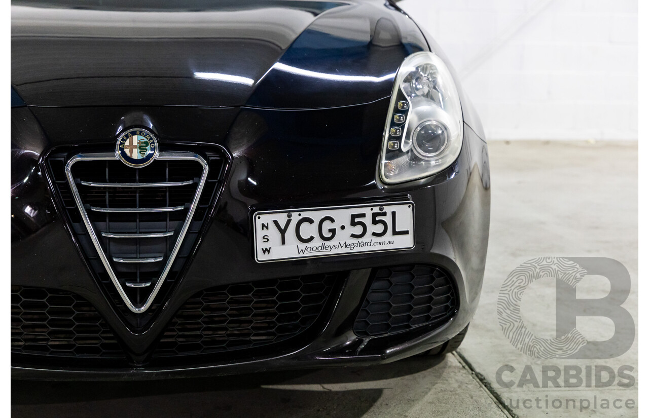 6/2014 Alfa Romeo Giulietta Progression 1.4 5d Hatchback Etna Black Metallic Turbo 1.4L