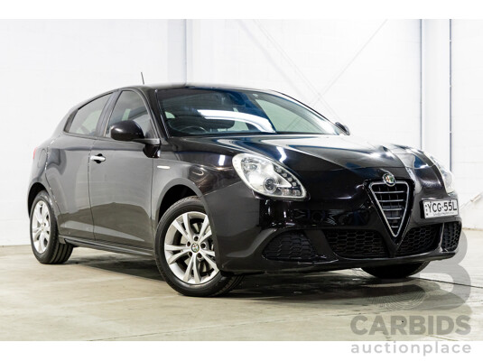 6/2014 Alfa Romeo Giulietta Progression 1.4 5d Hatchback Etna Black Metallic Turbo 1.4L