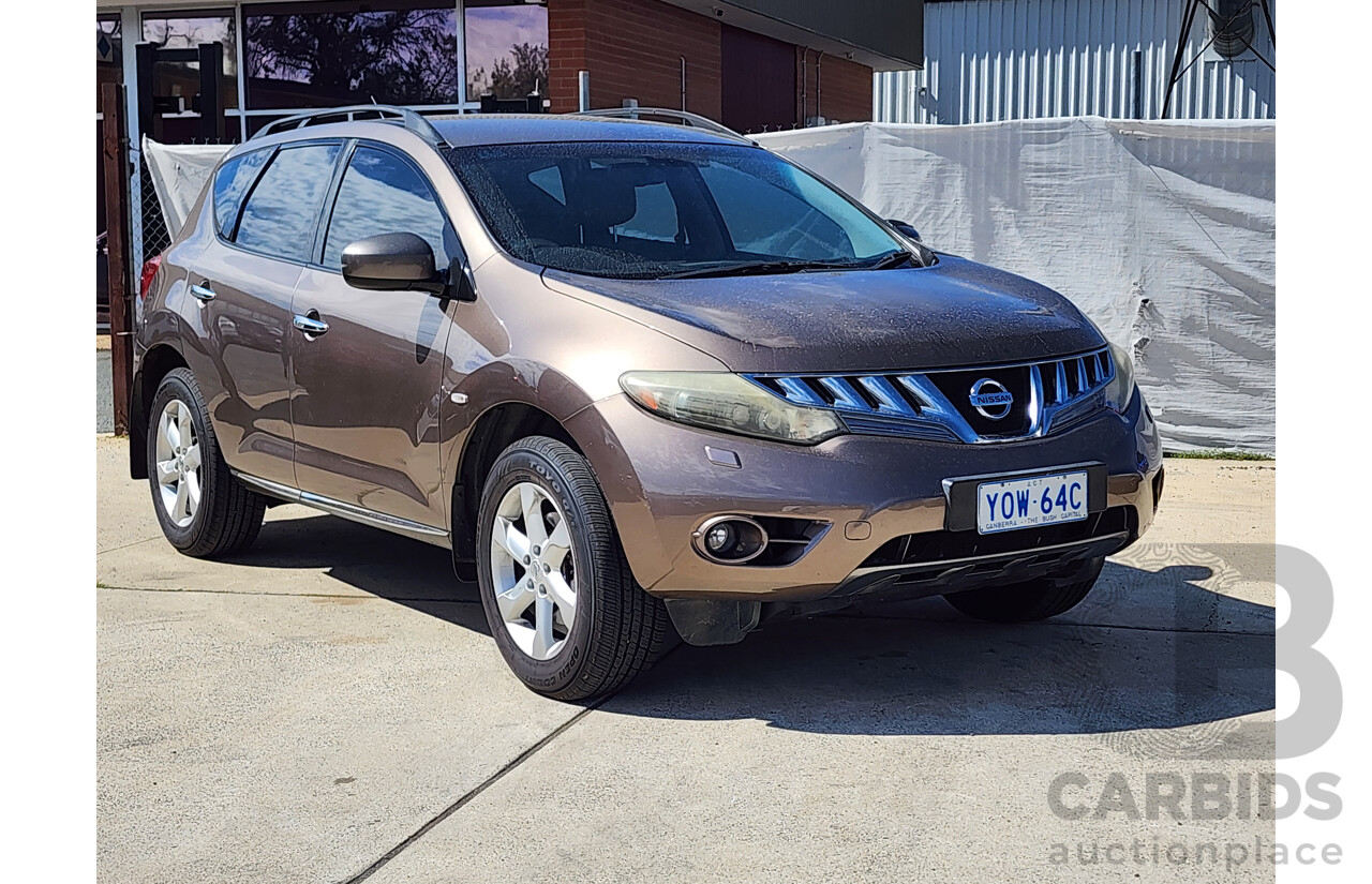 1/2009 Nissan Murano Ti Z51 4d Wagon Brown 3.5L