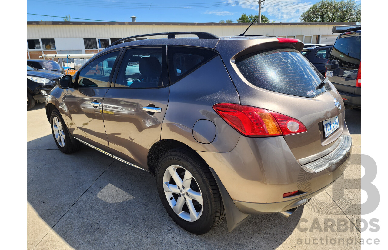 1/2009 Nissan Murano Ti Z51 4d Wagon Brown 3.5L