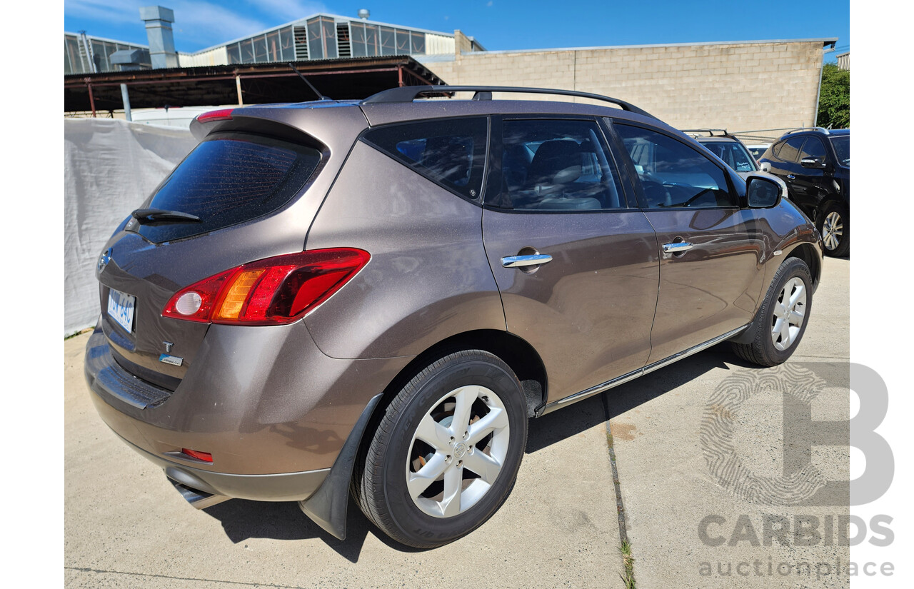 1/2009 Nissan Murano Ti Z51 4d Wagon Brown 3.5L