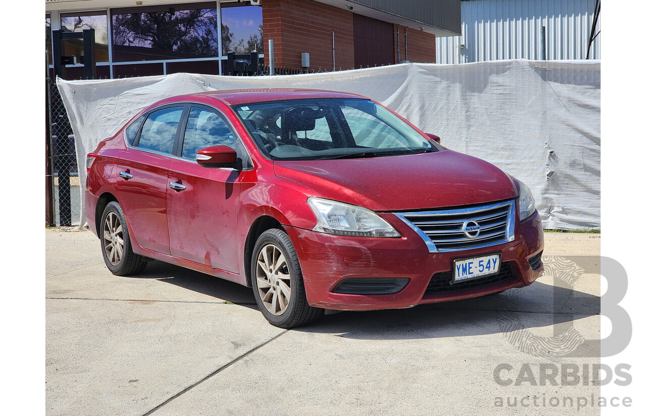 2/2015 Nissan Pulsar ST B17 4d Sedan Maroon 1.8L