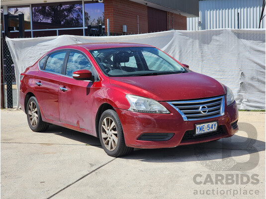 2/2015 Nissan Pulsar ST B17 4d Sedan Maroon 1.8L