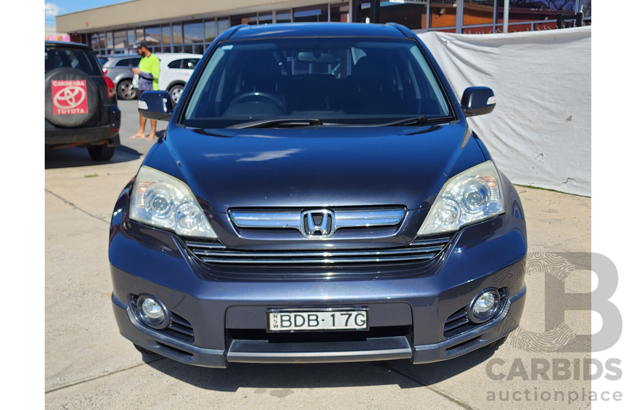 8/2007 Honda CRV (4x4) Luxury MY07 4d Wagon Grey 2.4L