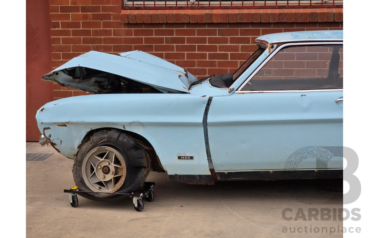 12/1969 Ford Capri 1600 Deluxe Mk1 2d Sedan Blue 1.6L - Parts Only