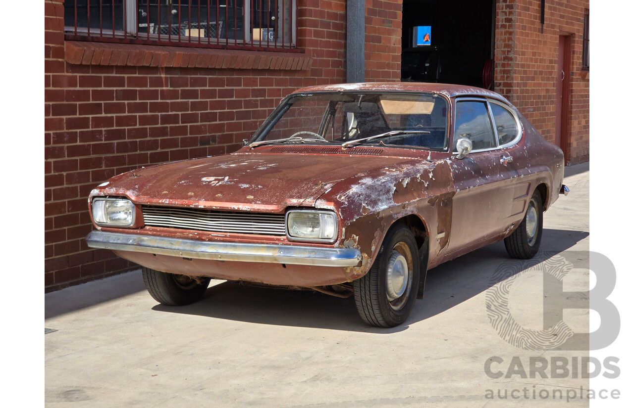 8/1970 Ford Capri 1600 XL Mk1 2d Sedan Brown 1.6L