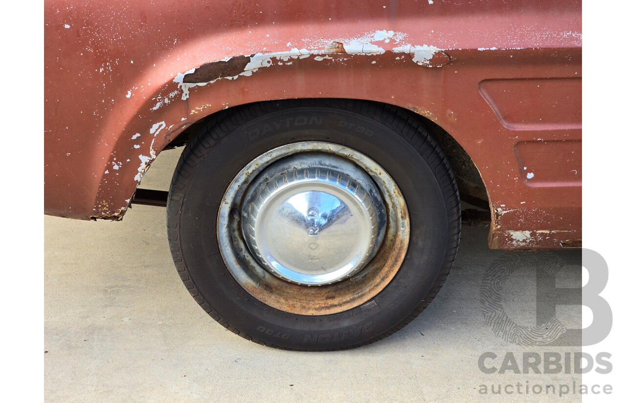 8/1970 Ford Capri 1600 XL Mk1 2d Sedan Brown 1.6L