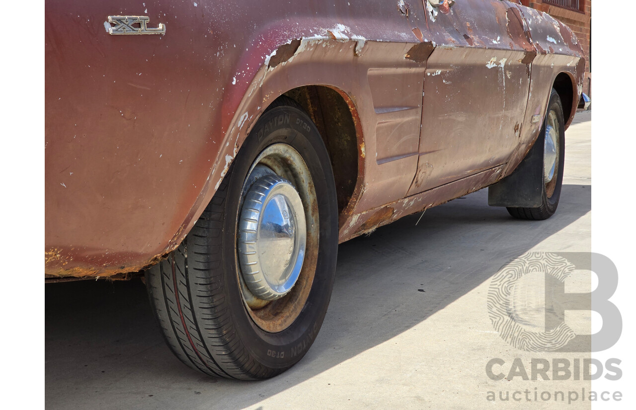 8/1970 Ford Capri 1600 XL Mk1 2d Sedan Brown 1.6L