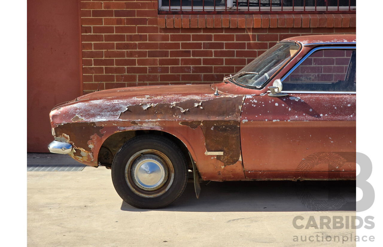 8/1970 Ford Capri 1600 XL Mk1 2d Sedan Brown 1.6L