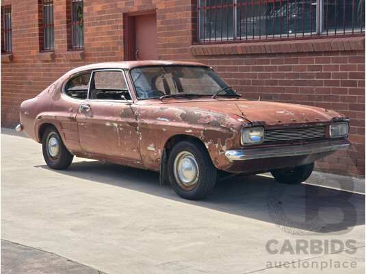 8/1970 Ford Capri 1600 XL Mk1 2d Sedan Brown 1.6L