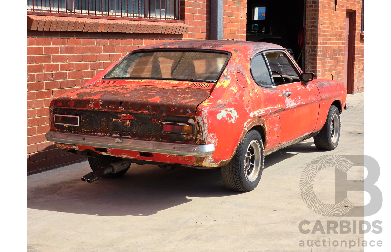 2/1971 Ford Capri Deluxe Mk1 2d Sedan Red 1.6L