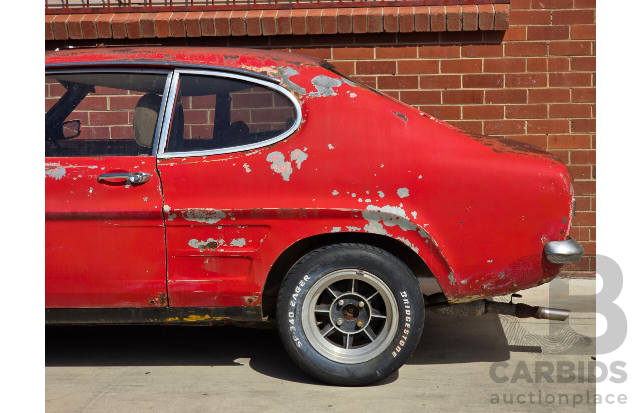 2/1971 Ford Capri Deluxe Mk1 2d Sedan Red 1.6L