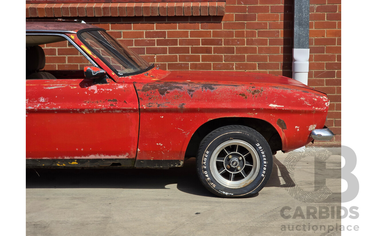 2/1971 Ford Capri Deluxe Mk1 2d Sedan Red 1.6L