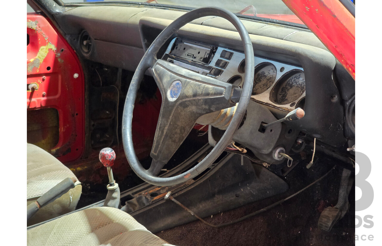 2/1971 Ford Capri Deluxe Mk1 2d Sedan Red 1.6L