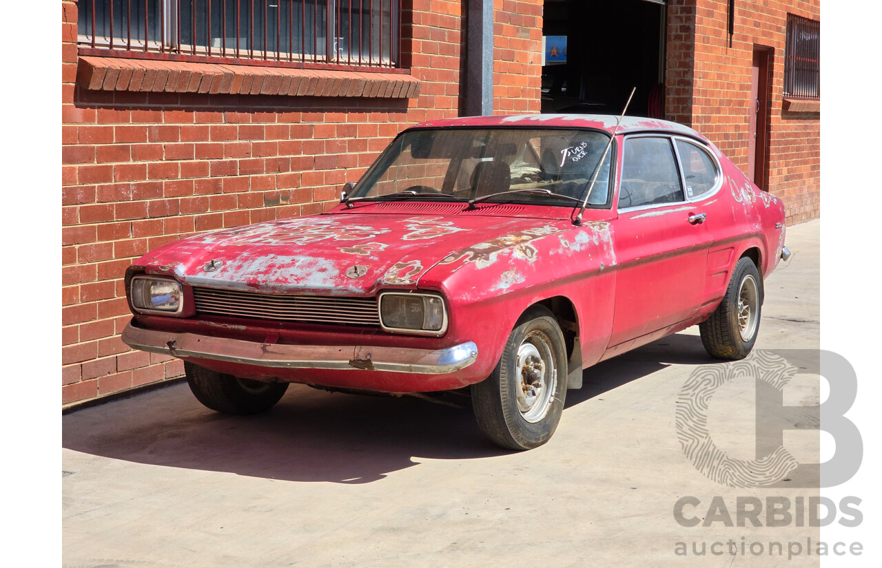 9/1970 Ford Capri 1600 XL Mk1 2d Sedan Candy Apple Red 1.6L