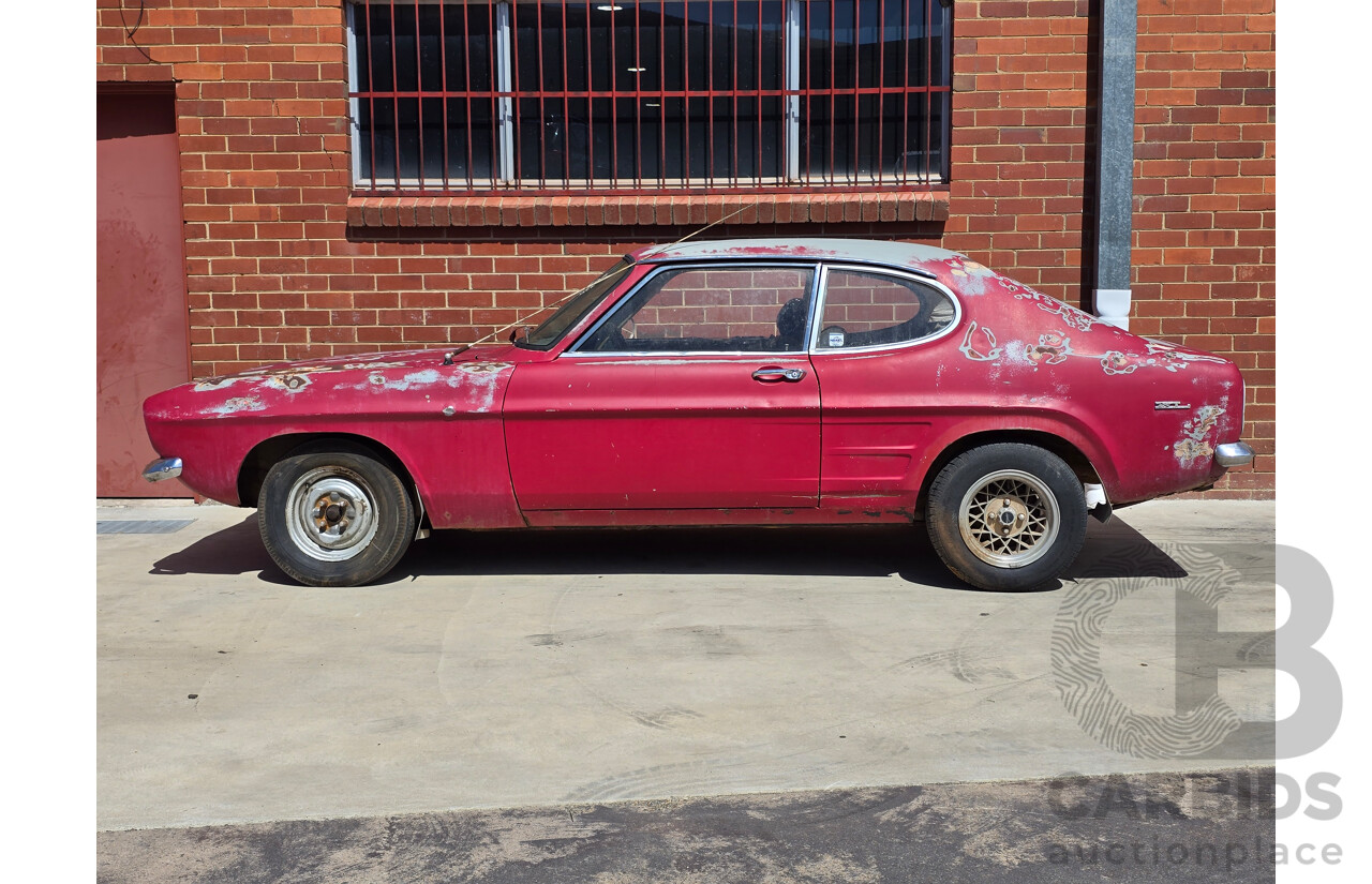 9/1970 Ford Capri 1600 XL Mk1 2d Sedan Candy Apple Red 1.6L