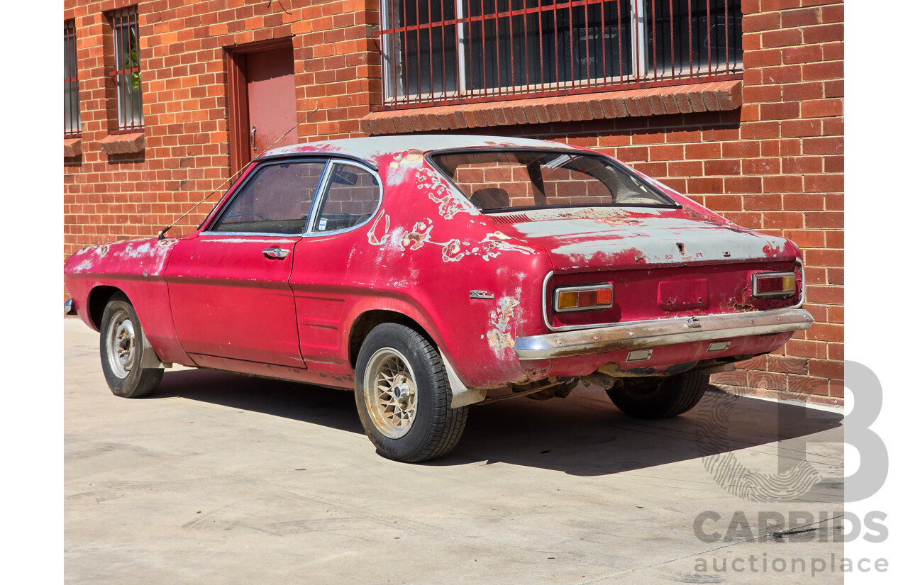 9/1970 Ford Capri 1600 XL Mk1 2d Sedan Candy Apple Red 1.6L