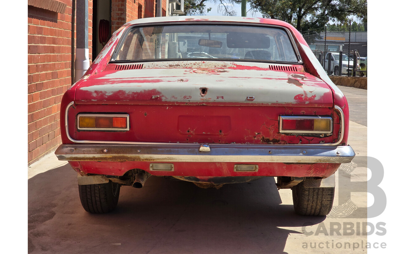 9/1970 Ford Capri 1600 XL Mk1 2d Sedan Candy Apple Red 1.6L