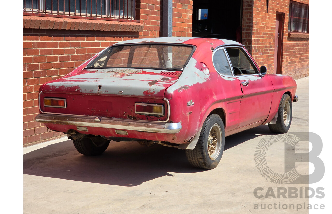 9/1970 Ford Capri 1600 XL Mk1 2d Sedan Candy Apple Red 1.6L