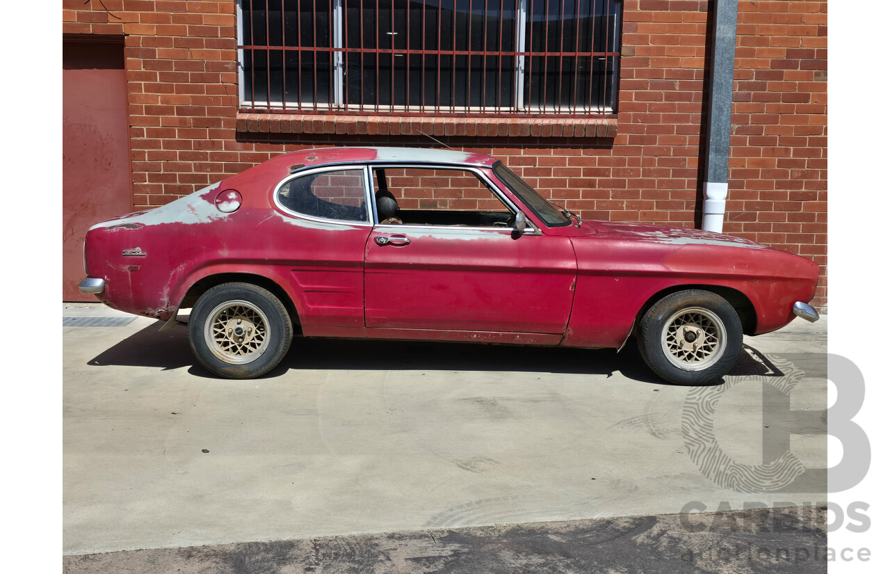 9/1970 Ford Capri 1600 XL Mk1 2d Sedan Candy Apple Red 1.6L