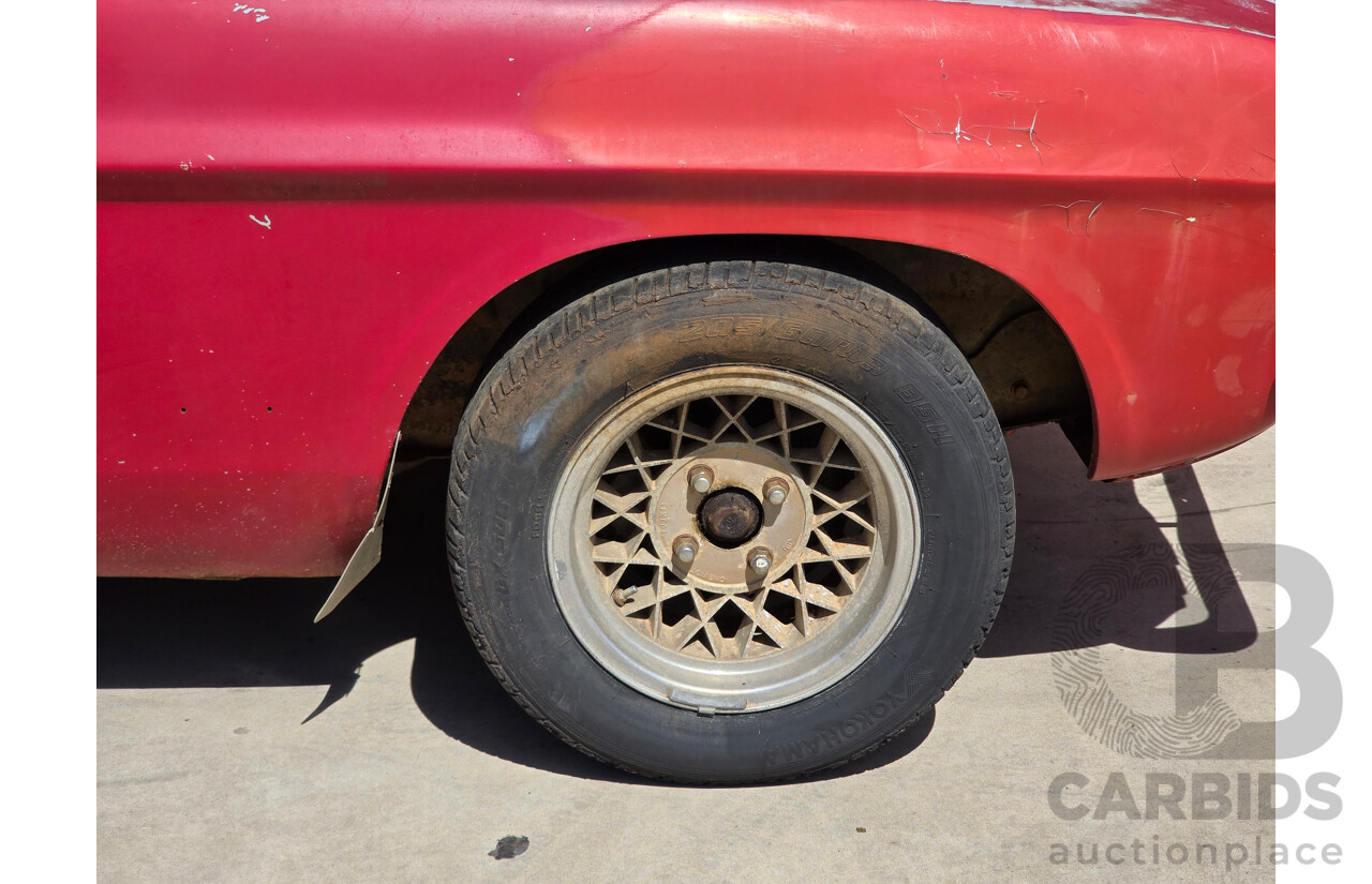 9/1970 Ford Capri 1600 XL Mk1 2d Sedan Candy Apple Red 1.6L