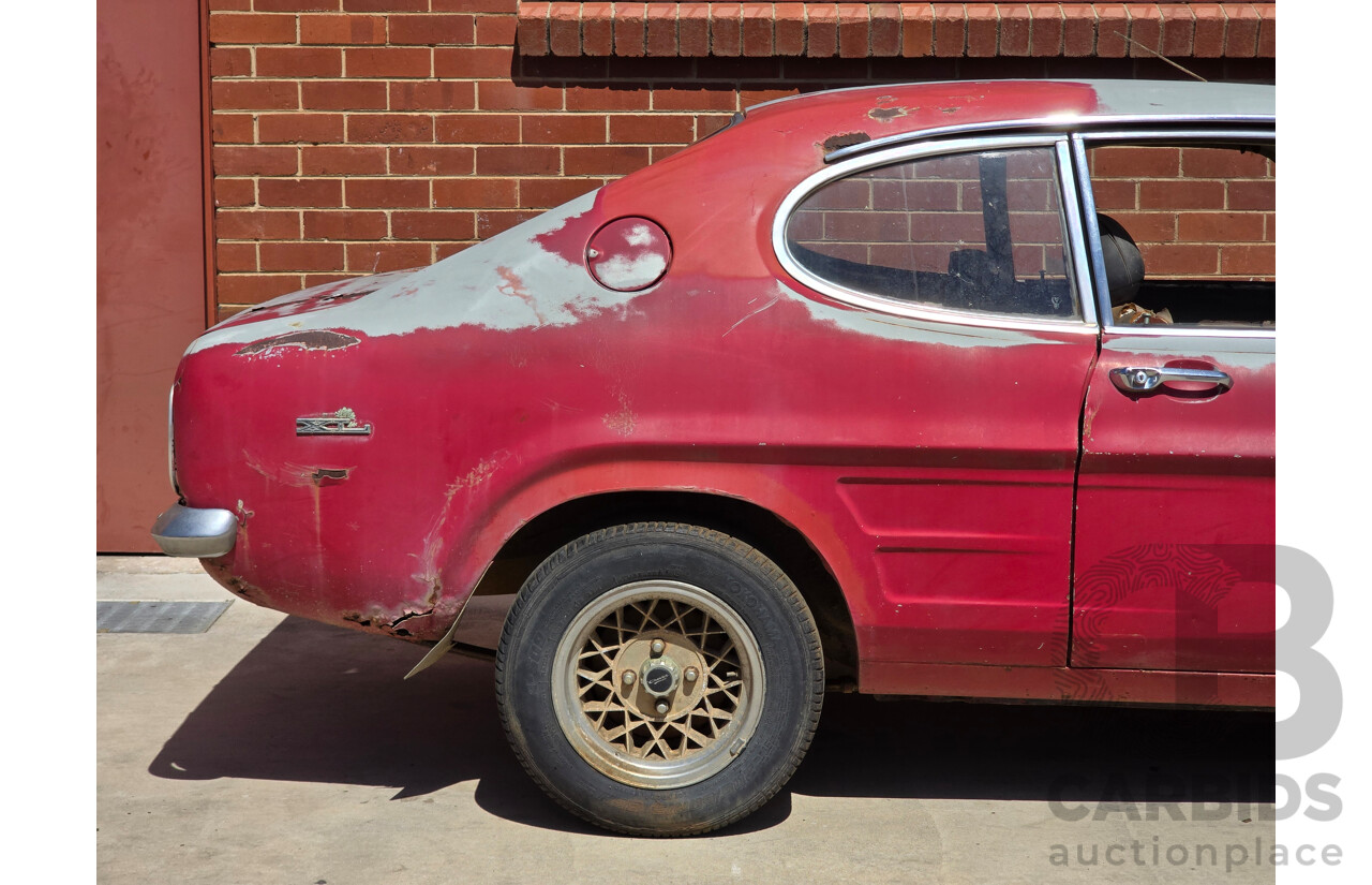 9/1970 Ford Capri 1600 XL Mk1 2d Sedan Candy Apple Red 1.6L