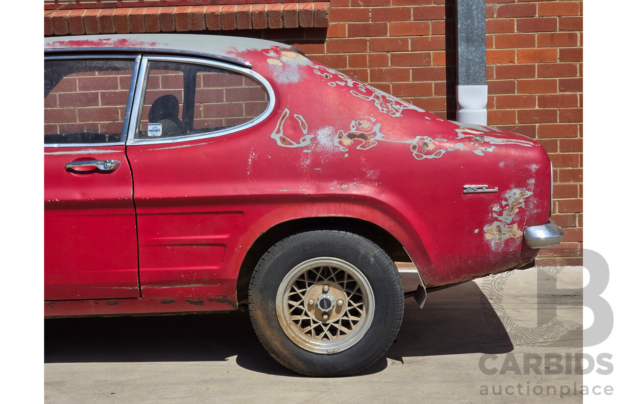 9/1970 Ford Capri 1600 XL Mk1 2d Sedan Candy Apple Red 1.6L