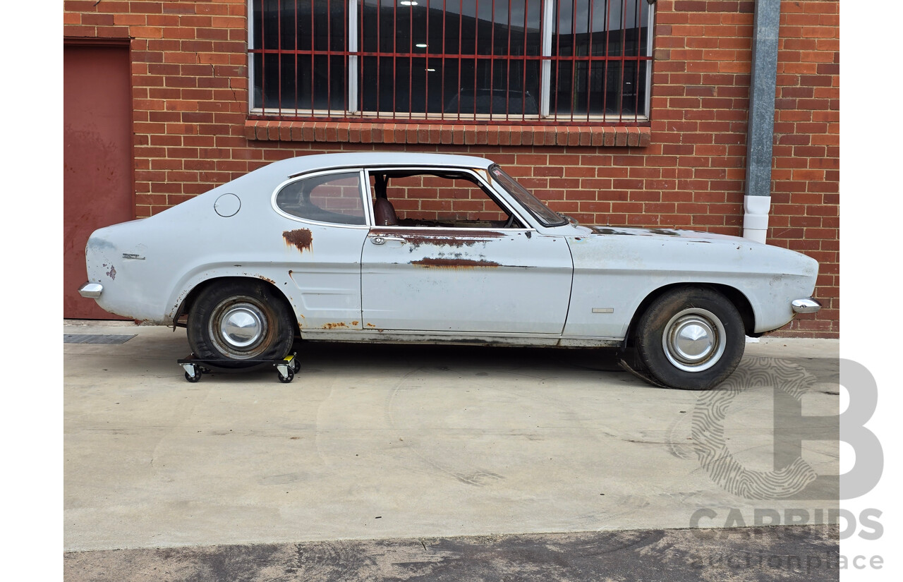 10/1972 Ford Capri XL Mk1 2d Sedan Shadow Grey 1.6L