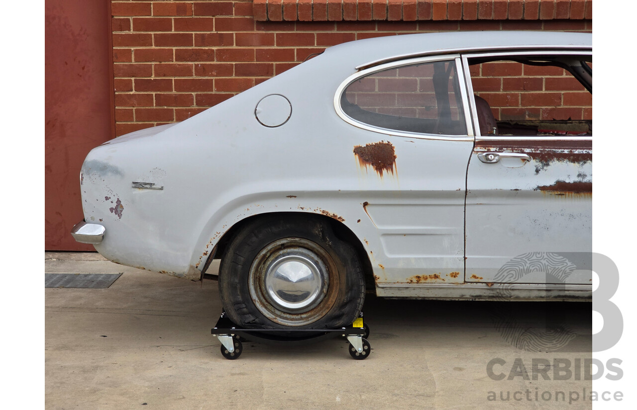 10/1972 Ford Capri XL Mk1 2d Sedan Shadow Grey 1.6L