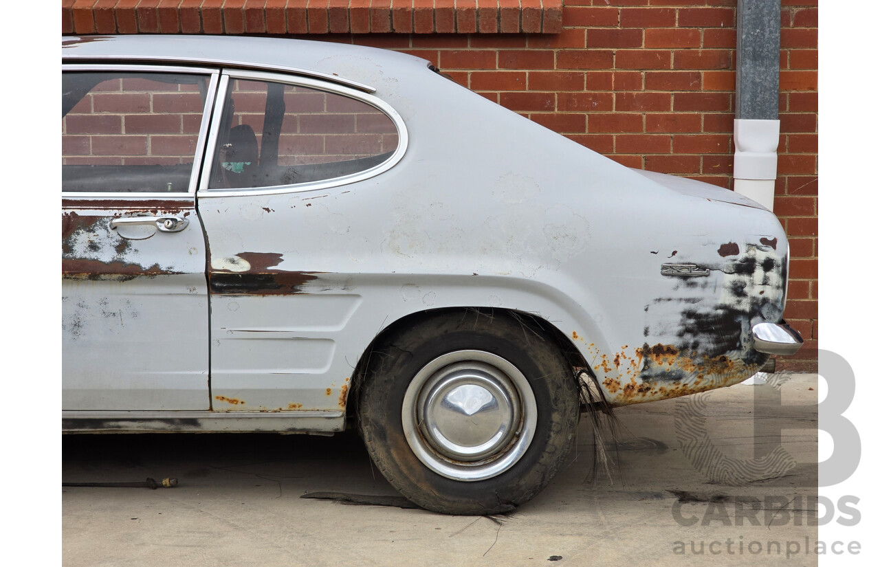 10/1972 Ford Capri XL Mk1 2d Sedan Shadow Grey 1.6L