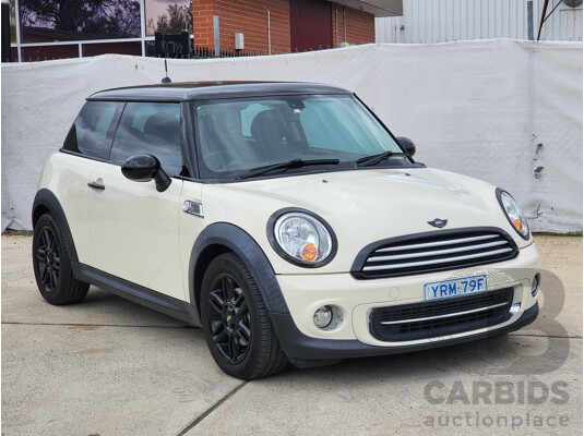 6/2012 Mini Cooper Baker Street R56 MY12 2d Hatchback White 1.6L