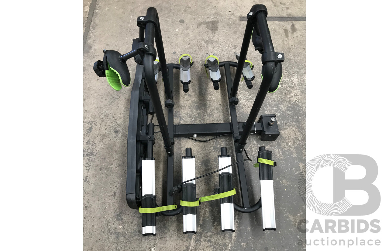 4 Bike Rack - Tow Ball Bicycle Rack Carrier